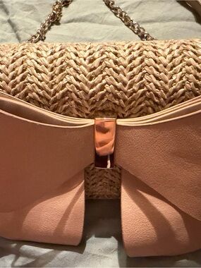 Like Dreams pink bow Crossbody Bag